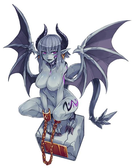 Gargoyle Monster Girl Encyclopedia Drawn By Kenkou Cross Danbooru