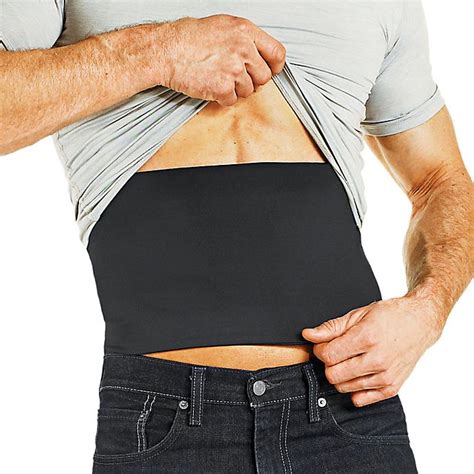 Tommie Copper Mens Recovery Compression Core Band In Black Bed Bath