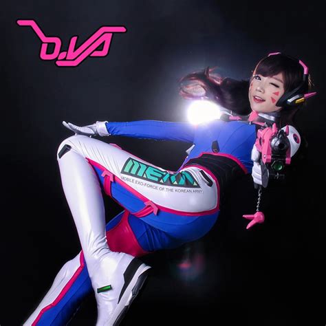 2017 Fantastic Dva Cosplay Suit Faux Leather Fabric With Armour Dva