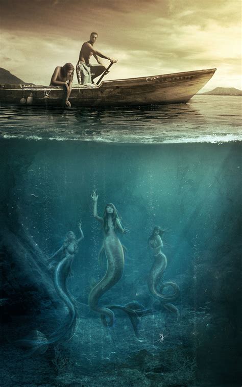 Mermaid By Vasylina On Deviantart Art Fantastique Image Fantastique Dessin Histoire