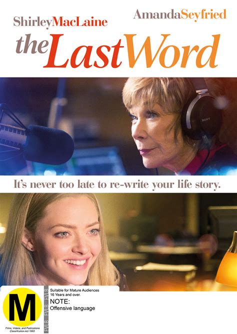 The Last Word Dvd Buy Now At Mighty Ape Nz