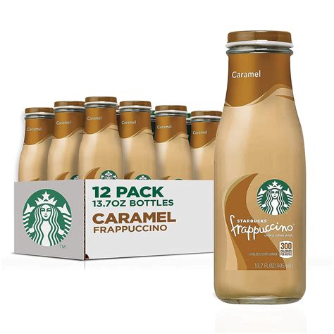 Buy Starbucks Frappuccino Coffee Drink Caramel 137 Fl Oz Bottles 12