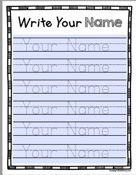 Learn To Write Your Name Tracing Paper Name Tracing Generator