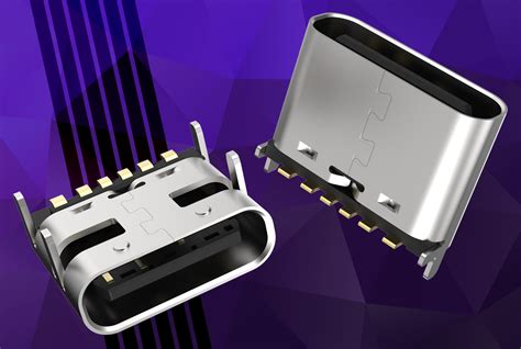 Charging Centric Usb Type C Connectors Now Available In 6 Pin Versions Electrical Engineering