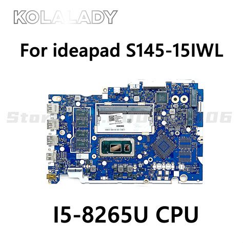 For Lenovo Ideapad S145 15iwl V15 Iwl Laptop Motherboard Nm C121 With