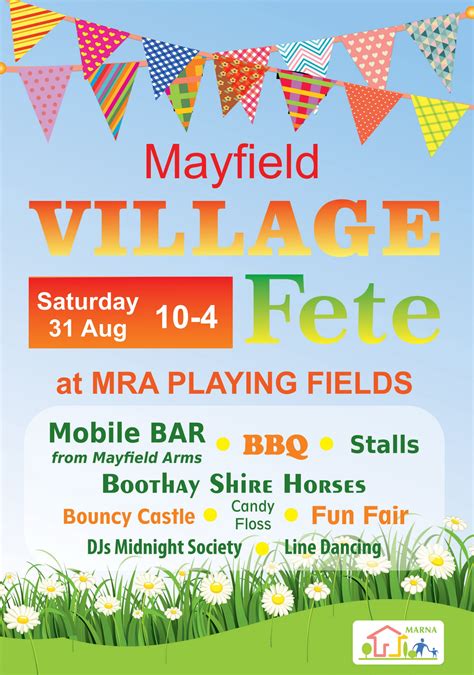 Mp To Open Mayfield Village Fete