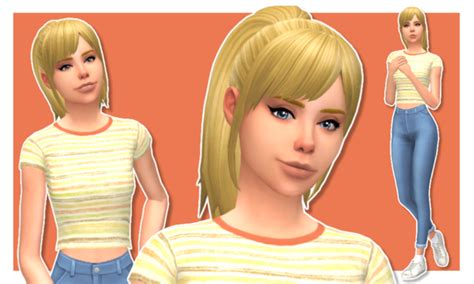 Sims 4 Cc Mm — Banana Sims Betty Cooper Cc Skin 1 Skin