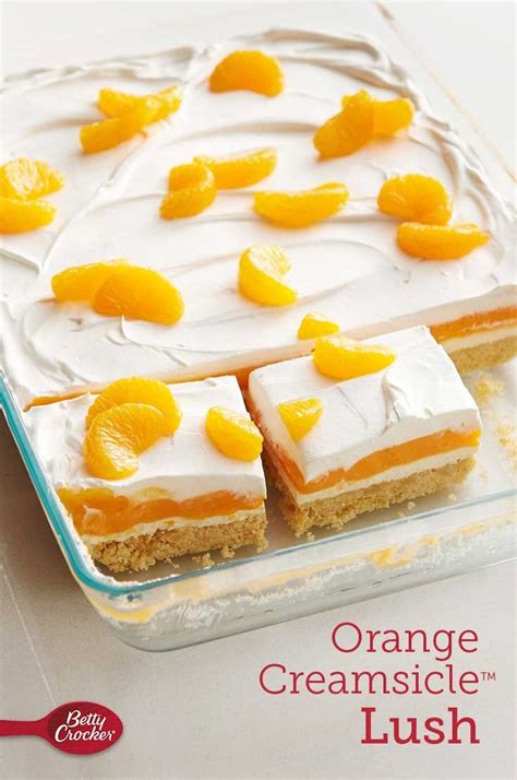 Orange Dreamsicle Lush Recipe Desserts Dessert Recipes Jello Recipes