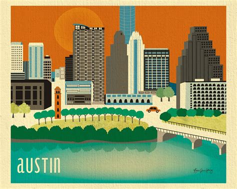 Hopefully Ill Get To Visit In March Austin Map Austin Skyline