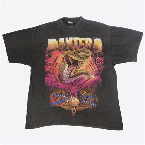 Vintage Pantera T Shirt Vintage Pantera Tour T Depop