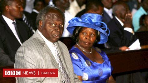 Umupfasoni Wa Prezida Mwai Kibaki Yitavye Imana Bbc News Gahuza