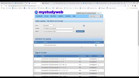 Skapa Uppdrag Mystudyweb Mystudyweb Sweden Ab