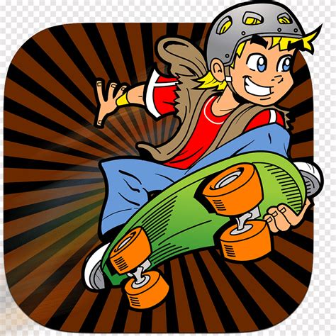 Skateboarding Trick Skateboard Cartoon Fictional Character Png PNGEgg