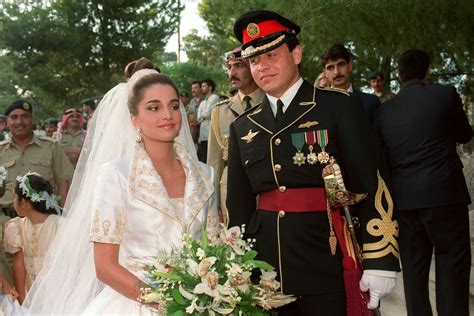 Inside Queen Rania And King Abdullah Iis Glittering Royal Wedding On Their 30th Anniversary