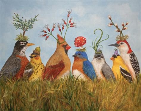 Vicki Sawyer Available Originals In 2020 Art Whimsical Art Bird Art