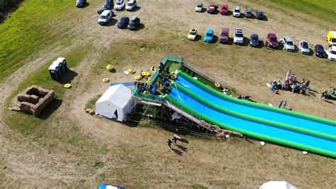 Giant Slip And Slide Cornwall 2019 YouTube