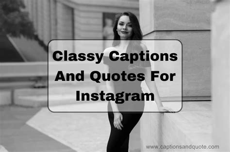 130 Best Classy Captions And Quotes For Instagram In 2024