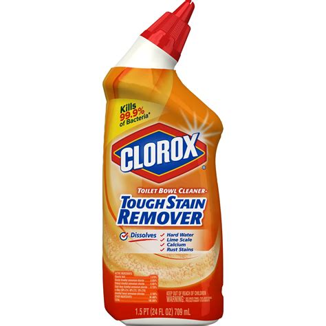 Clorox Toilet Bowl Cleaner Tough Stain Remover Without Bleach 24