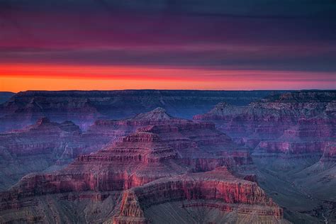 Grand Canyon Evening Colors Photograph By Andrew Soundarajan Fine Art