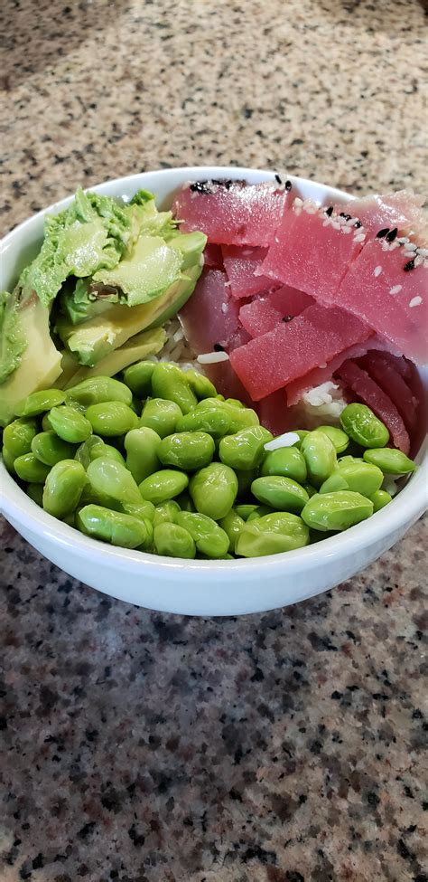 124 696 просмотров 124 тыс. 450 cal homemade poki bowl : 1200isplenty