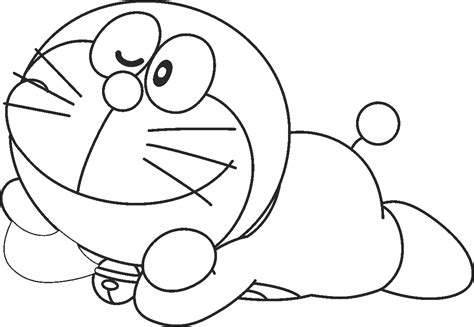 Mewarnai gambar doraemon yang unik worksheets pinterest. Gambar Mewarnai Doraemon ~ Gambar Mewarnai Lucu
