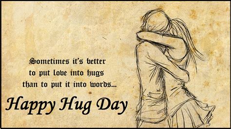 Hug Day Wishes Love Celebration