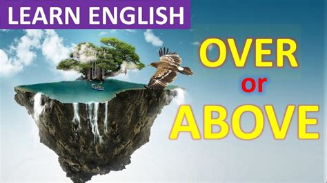 Prepositions | Above vs. Over | English Grammar Lesson ...