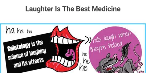 Laughter Is The Best Medicine Infogram