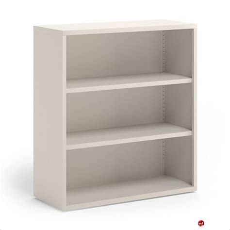 The Office Leader 3 Shelf Adjustable Steel Bookcase