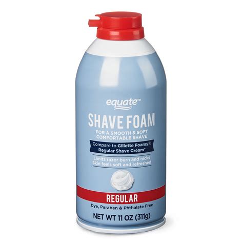 Equate Regular Shave Foam 11 Oz