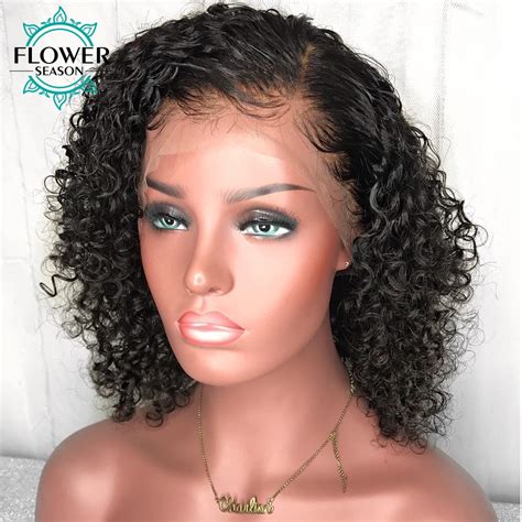 Buy Curly 13x6 Lace Front Human Hair Wigs Brazilian