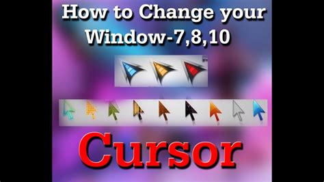 How To Change Your Cursor Windows 10 2020 Youtube