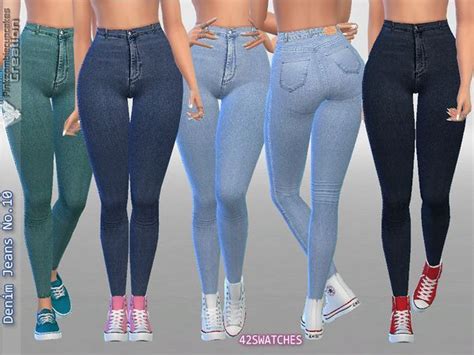 Sims 4 Updates Tsr Clothing Female Denim Jeans No10 By