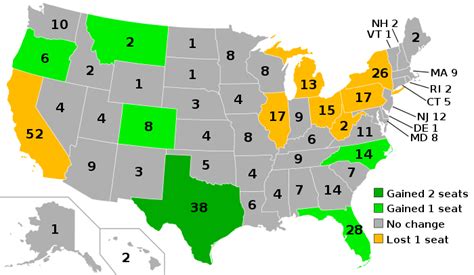 Liste Des Districts Du Congrès Des États Unis List Of United States Congressional Districts
