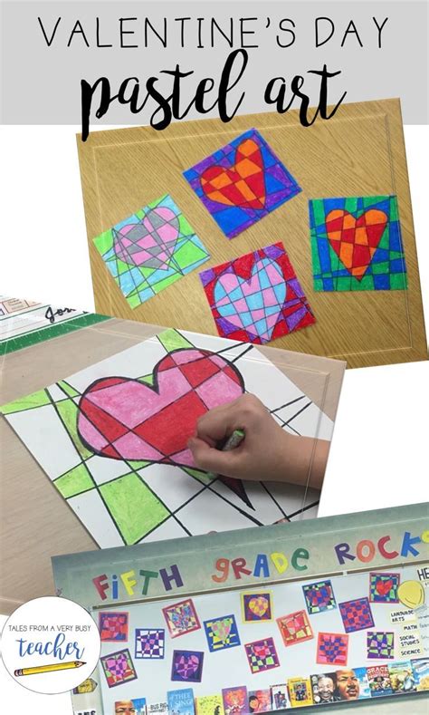 This Valentines Art Project For Elementary School Students Is The