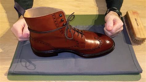 Crockett and jones skye 2 boots cordovan dark brown boots a full brogue derby boot with wing tip design and bold punching detail. My Experience with the Crockett & Jones Skye 3 Boot as ...