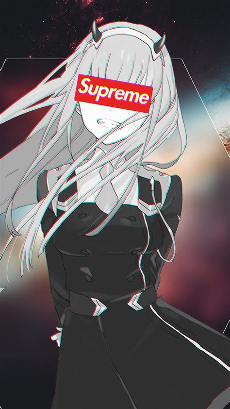 Supreme Phone Anime Girl Supreme Hd Phone Wallpaper Pxfuel