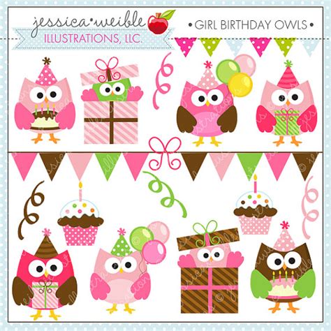 Birthday Clipart Owl Girls Clip Art Library