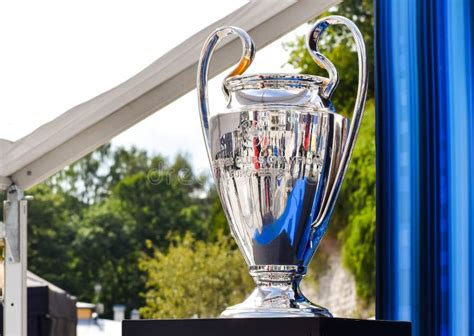 Official Trophy Uefa Champions League During The 2018 Uefa Champions