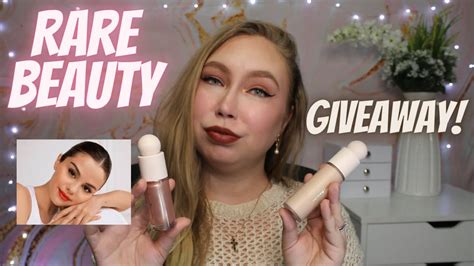 Rare Beauty First Impressions And Giveaway Youtube