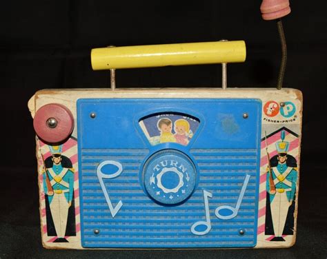 Vintage 1960s Fisher Price Tv Radio Jack And Jill Etsy
