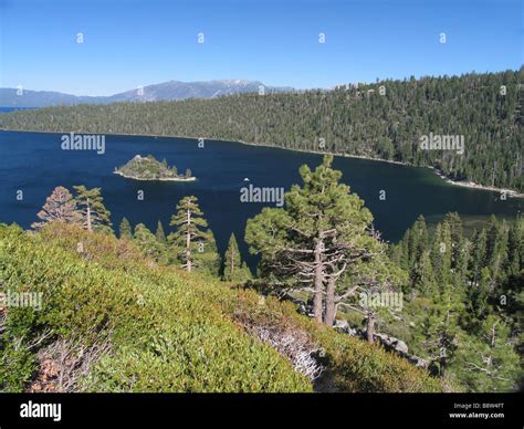 Emerald Bay Lake Tahoe California Usa Stock Photo Alamy