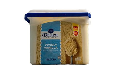 Kroger Deluxe Vividly Vanilla Ice Cream Review