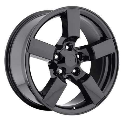 20 Fits Ford F150 Lightning Expedition Alloy Wheels Gloss Black Set Of
