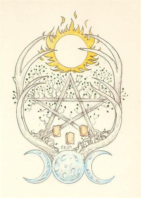 Wiccan Drawings At Explore Collection Of Wiccan