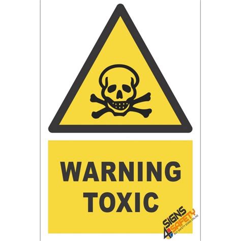 Nosa Sabs Toxic Substance Warning Sign Farm Signs South Africa