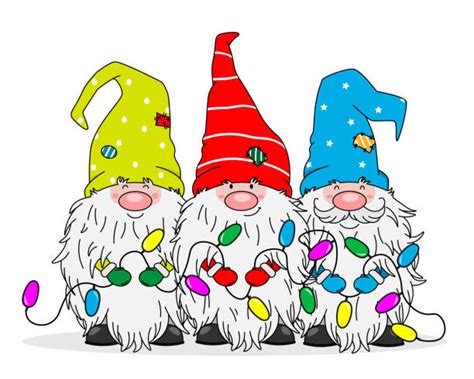 Christmas Gnome Illustrations Royalty Free Vector Graphics And Clip Art