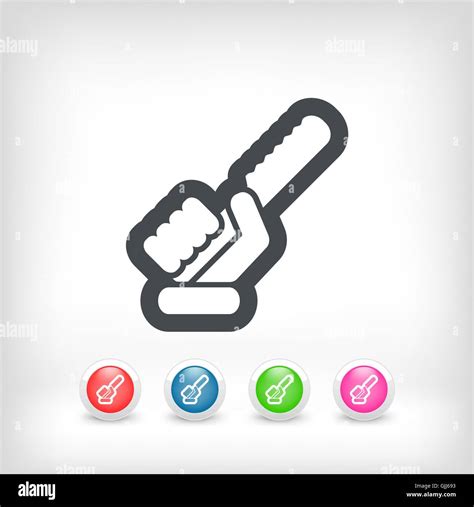 Hand Holding A Knife Stock Vector Image And Art Alamy