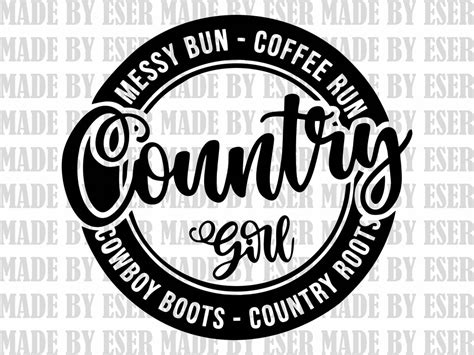 Country Girl Svg Country Svg Cowgirl Svg Southern Girl Svg Etsy Australia