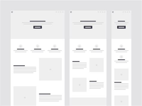 Printable Wireframe Templates Uiux Assets